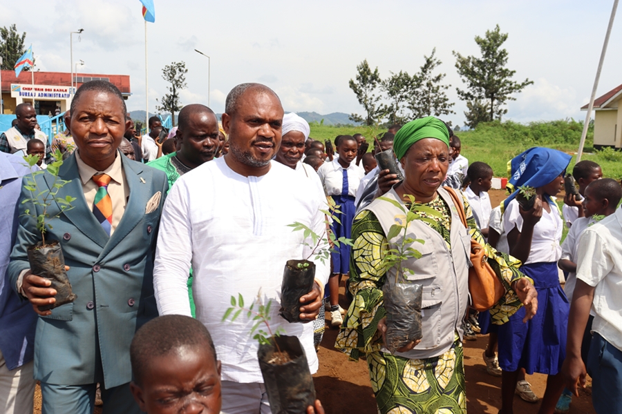 Reboisement au Sud-Kivu : 30 000 arbres plantés à Uvira, Mwenga et Kalehe pour un avenir durable